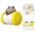 thumbnail image 4 of TISHITA Food Dispensing Toy Interactive Toy Treat Leakage Slow Feeder, Yellow, 4 of 8