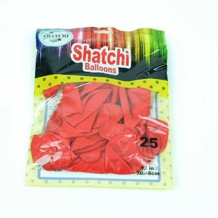 50 pcs 12" Metallic Red Balloons Latex Birthday Decorations Party celebrations