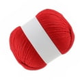 thumbnail image 3 of Knitting Yarn Blended Knitting Rope Thick Macrame Cord yarn DIY making for Crochet Handcraft DIY Making String, Red, 3 of 7