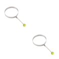 thumbnail image 2 of Injueey Huevo frito molde panqueque anillo molde antiadherente cocina moldes cocina Gadget Redondo 2piezas, 2 of 6