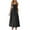 Black, variant on Aboser Womens Summer Wrap Dresses Elegant Spaghetti Strap Cami Dress Trendy Sleeveless Maxi Dresses Beach Vacation Sundress with Pocket
