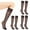 Black, variant on 4 Pairs Of Women'S Silk Thigh High Socks Nylon Socks For Women Party Tights Accessories Skeleton Sicks Thigh High Sock Garters High Waist Control Top Womens Nylon Stockings Leg Warmers Cute Thigh High