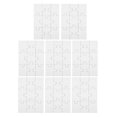 thumbnail image 2 of 8 sheets of Blank Jigsaw Puzzle Pieces Sublimation Heat Transfer Rectangle Puzzles Toys, 2 of 4