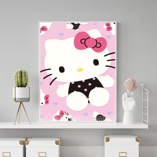Cuadros Decorativos 5D bricolaje completo taladro diamante pintura Hello Kitty bordado Kits (hgx013) Ndcxsfigh Nuevos Originales