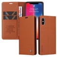thumbnail image 4 of Funda para iPhone XS MAX Estuche de Cuero PU Tipo Cartera con Ranuras para Tarjetas y Cierre Magnético, 4 of 5