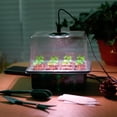 thumbnail image 5 of Ny 5-delad Mini Växthus-kit, med Fullspektrum Sollampa, Inomhus Växthus Odlingstråg med Lock och Ventilation, 10 Etiketter, 2 Verktyg, 5 of 5