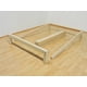 thumbnail image 2 of Base Para Cama Queen Size Muebles GM Tradicional Desarmable Sin Pintar Madera de Pino Estufada Muebles GM Madera de Pino Estufada, 2 of 4