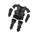thumbnail image 2 of ziyahi Kids Motorcycle Armor Suit Chest Back Protector Kids Motorcycle Armor Elbow Pads for Snowing, 2 of 9