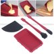 thumbnail image 1 of Kit De Pegamento De Silicona, Juego De Aplicadores De Pegamento De Silicona Rojo Y Negro De 4 Piezas, Fácil De Limpiar Para Carpintería, 1 of 7