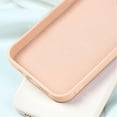 thumbnail image 5 of Funda de teléfono mejorada a prueba de golpes, fina funda de silicona cómoda para la serie 14, iPhone 14plus, color blanco, 5 of 5