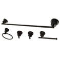 thumbnail image 5 of Kingston Brass  Concord 5-Piece Bathroom Hardware Set Polished Nickel Polished, 5 of 5