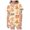Blue, variant on Girls Sleepwear & Robes – Children's Christmas Print Short Sleeve Two Sets Pajamas Featuring Cardigan and Shorts for Girls