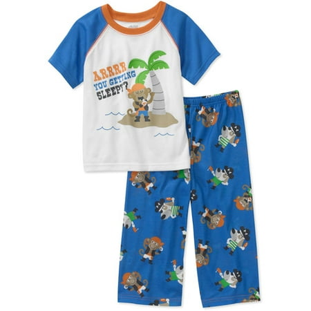 Child of Mine by Carters Baby Boys' 2-Piece Monkey Island Short Sleeve Pajama Set