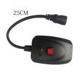 thumbnail image 3 of Portable Fog Machine Remote Control, 3 Pins 25cm Wire Length Controller for Fog Mister Fog Machine Parts, 3 of 8