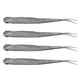 thumbnail image 3 of Uds. Señuelos de Pesca con forma de horquilla larga, cebos de pez de cola suave, aparejos de pesca artificiales realistas, 123mm, 6,5g, negro, 3 of 14