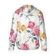 thumbnail image 3 of Fotbe Colorful Flowers Men's Women's UPF 50+ Sun Protection Jacket Hooded Cooling Shirt with Pockets Hiking Outdoor Performance-XX-Large, 3 of 9