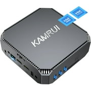KAMRUI Mini PC Desktop Intel 12th Gen Alder Lake N100(Up to 3.4GHz),Mini Computers 4GB RAM 128GB SSD