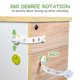 thumbnail image 5 of Parents, 4 Pieces Of Baby Safety Locks, 4-hole Adjustable Cabinet Fuse, Cabinets, Refriger, 5 of 5