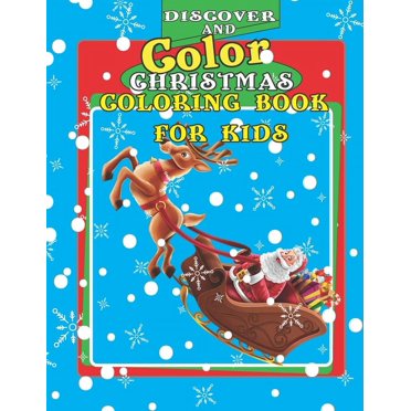 Christmas Coloring Book for Kids: Christmas Coloring book for boys and