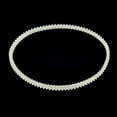 thumbnail image 1 of MYG 2 pcs Home Sewing Machine Motor Serrated Belts Nylon Beige High Quality, 1 of 6