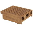 thumbnail image 4 of vidaXL Patio Lounge Chair with Cushion Folding Sunlounger Solid Acacia Wood, 4 of 11