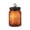 Brown, variant on Glass Jar with Airtight Lid – Vintage Storage Canister for Kitchen Pantry, Container for Candy, Sugar, Coffee, Cookie, Tea, Salt, Treat, Snack, Blue