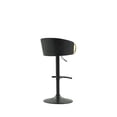 thumbnail image 4 of Banco Alto Ajustable con Respaldo y Descansabrazos | Base Metálica | EKE para Barra Bar Cocina, 4 of 5