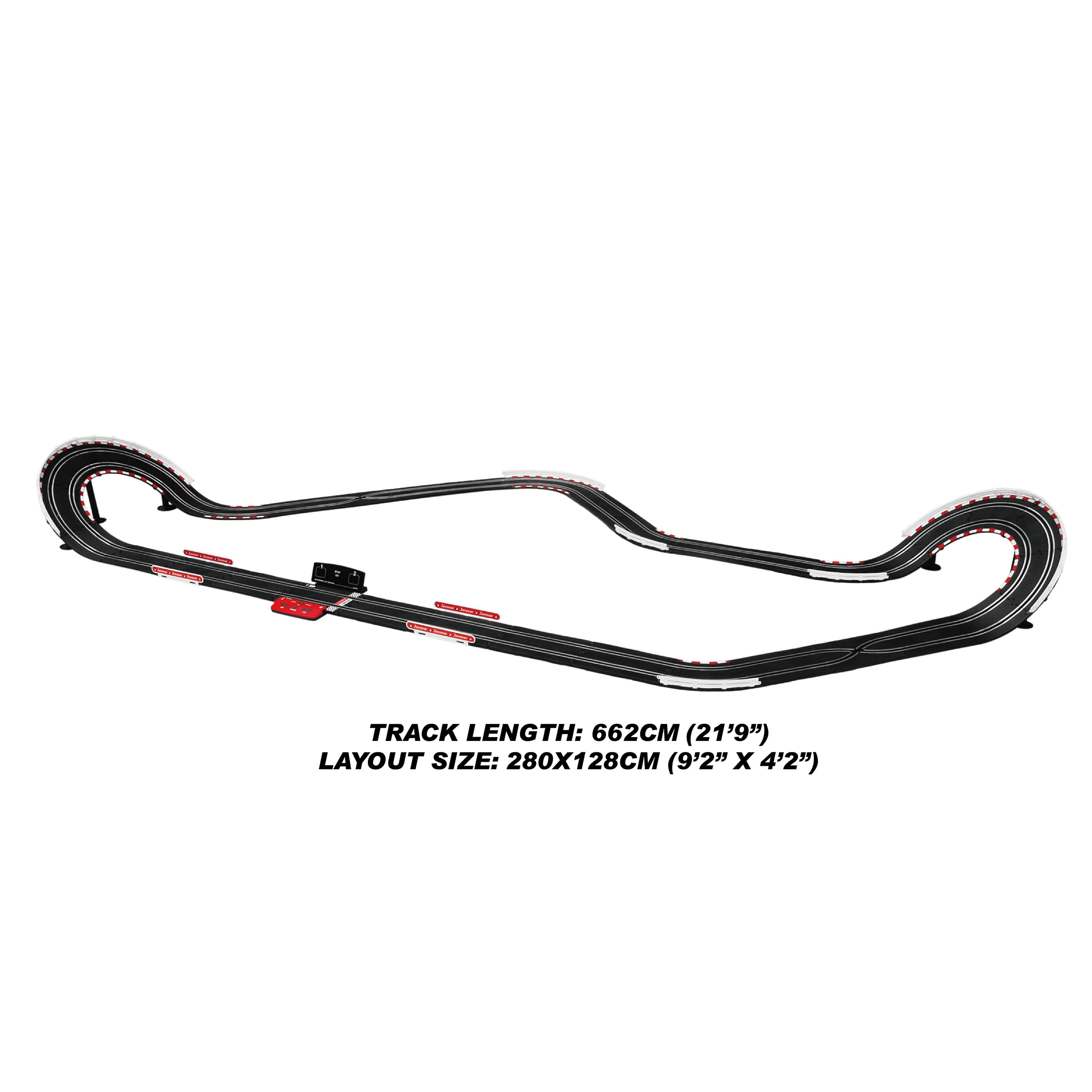 JOYSWAY Superior 551 USB Power Slot Car Racing set - Walmart.com