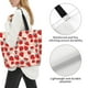thumbnail image 3 of Fotbe Red Strawberry Bolsa Tote Estética de Lona con Estampado para Mujer - Bolsa Reutilizable de Hombro Casual para Vacaciones, Compras, Trabajo y Gimnasio, 3 of 8
