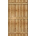 thumbnail image 5 of 32 1/4"W X 59"H Timbercraft Six 5 3/8" Boards Joined Board-N-Batten Shutters, Rough Sawn Western Red Cedar (Per Pair), 5 of 13