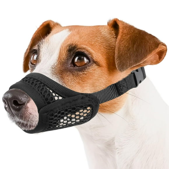 Bozal de Malla Mayerzon para Perros Pequeños y Medianos con Hocico Corto