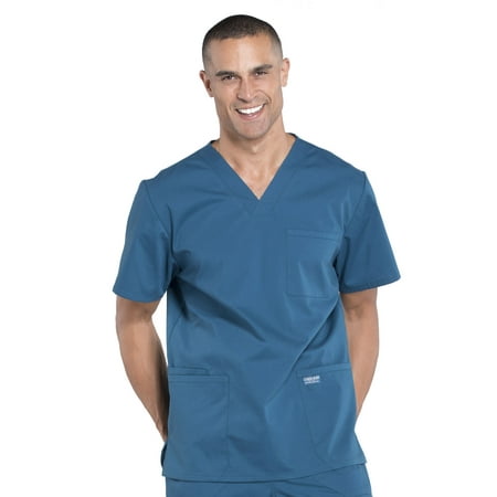 

Cherokee Workwear Professionals Men Scrubs Top V-Neck WW695