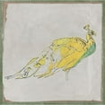thumbnail image 3 of Cartissi 20x20 Black Modern Framed Museum Art Print Titled - Exotic Bird II, 3 of 5