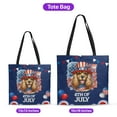 thumbnail image 5 of Patriotic Cocker Spaniel Celebrates 4th of July All Over Print 3D Canvas Tote Bag Cockers Dog Lover Gifts Reusable Handbag - 02009, 5 of 5