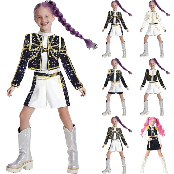 Girls Halloween Costume Dress Up Halloween Birthday Party Outfit
