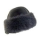 thumbnail image 3 of Gorro , gorro para mujer, gorro de invierno de piel sintética para de esquí al aire libre Gris oscuro, 3 of 8