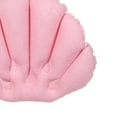 thumbnail image 6 of Bath Pillow Bathtub Pillow Inflatable Bath Pillows Tub Neck and Back Support for Tub Non Slip Water with Suction Cups Bath Accessory Relax Comfortable Pink, 6 of 7