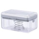 thumbnail image 2 of Soporte de espuma Baño portátil Caja de contenedor de escenario de lavandería con tapa de ropa de hogar Accesorios de limpieza para senderismo gris Inevent HA059753-02, 2 of 7