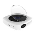 thumbnail image 1 of Mini Bluetooth CD Player Portable Silent Disc Reader Compact Music Player for Travel or Home ,Widely Used, 1 of 5