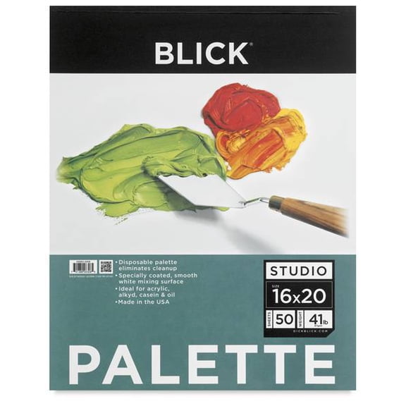 Blick Palette Paper Pad - 16" x 20", 50 Sheets