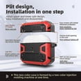 thumbnail image 5 of Funda protectora Bumblebee bicolor para Airpods 3 (rojo y negro), 5 of 5