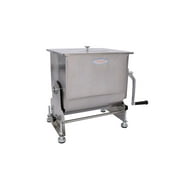 Hakka 7.5L/15lb Stainless Steel Tilting Meat Mixer, Manual Countertop Meat Blender