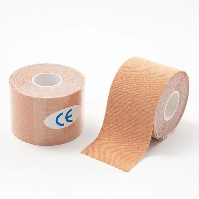 5/7.5/10cm Patchs de Soulagement de la Douleur au Genou Élastiques pour Kinésiothérapie Sportive Récupération Entraînement Physique
