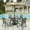 Browm, variant on Sophia & William 6-Piece Outdoor Patio Dining Set with 9ft Beige Umbrella, Metal Steel Square Table & 4 Textilene Chairs Patio Set,Brown