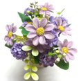 thumbnail image 4 of Sunjoy Tech Artificial Flower 15 Bulbs Chrysanthemum No Wither No Watering Full Vitality Good Details Photo Prop Table Centerpiece Wedding Party Decor Fake Flower, 4 of 8
