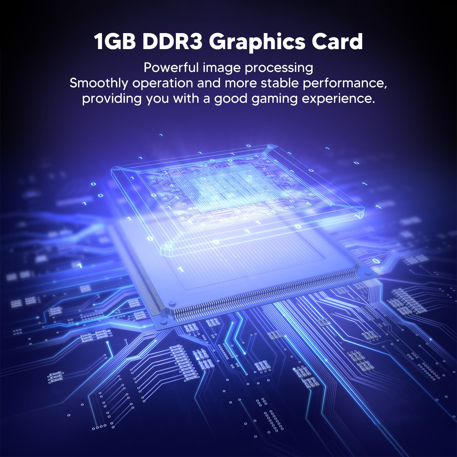 Computer Graphics Card Gaming Graphics Card, Support DVI VGA GT210 1G DDR2 64bit Graphics Card with Cooling Fan for Office
