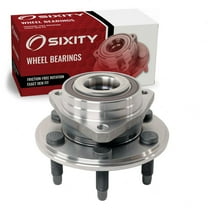 Sixity Auto 513289 Front/Rear Wheel Bearing Hub Assembly compatible with Cadillac SRX 2010-2016, for Saab 9-4X 2011 - 6 Lug w/ ABS