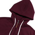 thumbnail image 5 of Mens Hoodies Casual Half-Zip Hoodie Sweatshirt Soft Fleece Pullover With Adjustable Drawstring Lightweight Fall Winter Warm Outerwear,Size M-3XL, 5 of 7