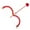 Red, variant on Red Cupid Bow and Arrow Set 15 Inch Valentines Day Prop Heart Foam Arrow for Women Girls Angel Dress Up Party Favors Romantic Photo Booth Props