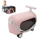 thumbnail image 5 of Maleta Con Ruedas Para Niños, Maleta Tipo Patinete De 13,5 Pulgadas Con Pedales Plegables A 90 Y Ruedas Giratorias Dobles, Equipaje De Mano, Capacidad Para 55 Libras, 5 of 7